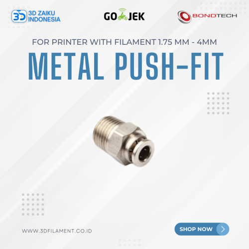 Original Bondtech Heavy-duty Metal Push-fit Connector
